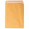 JAM Paper Brown Kraft Manila Open End Catalog Premium Envelopes with Peel & Seal Closure